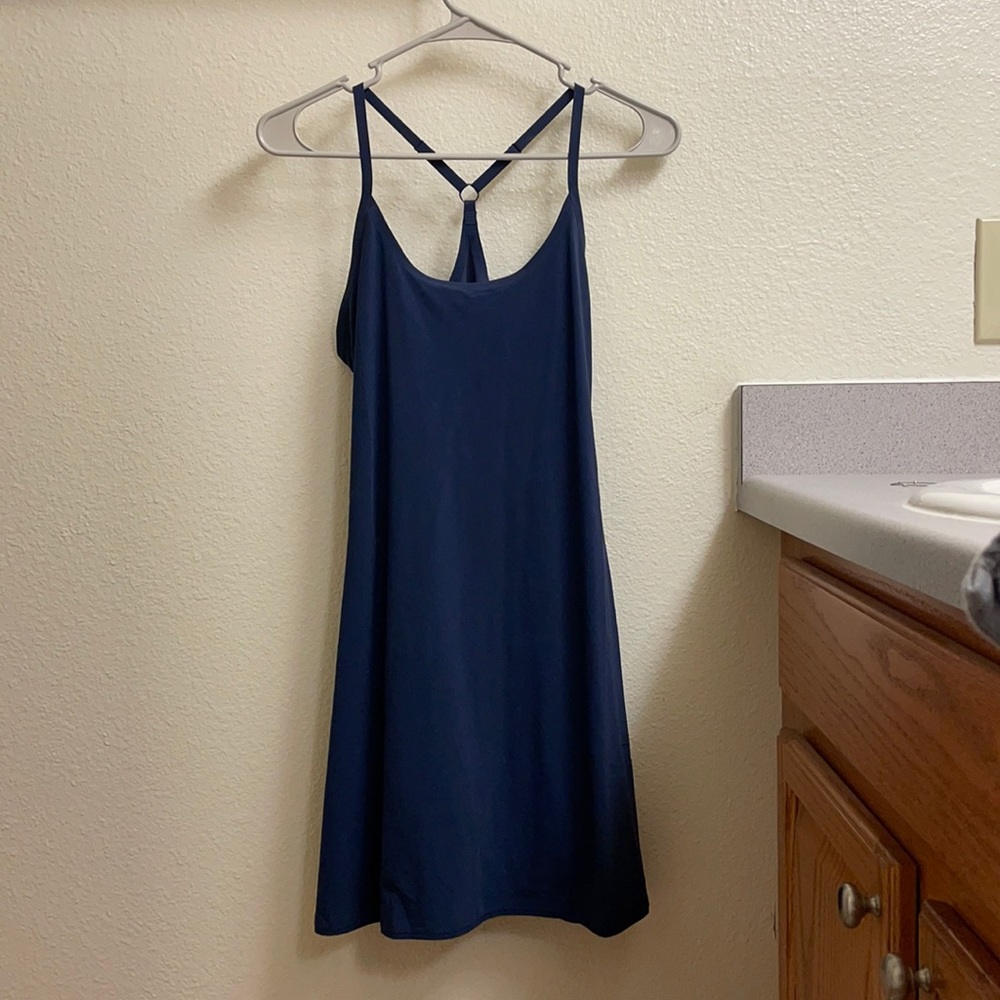Outdoor Voices XS Navy Blue Exercise Dress